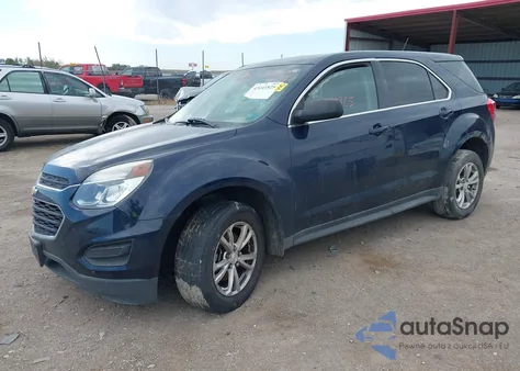 2017 Chevrolet Equinox Ls z USA, uszkodzony, nr VIN 2GNFLEEK8H6331623